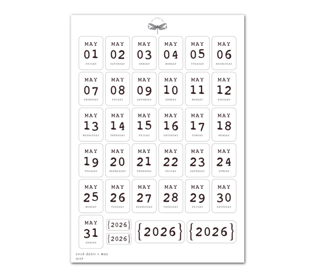 2026 Dates
