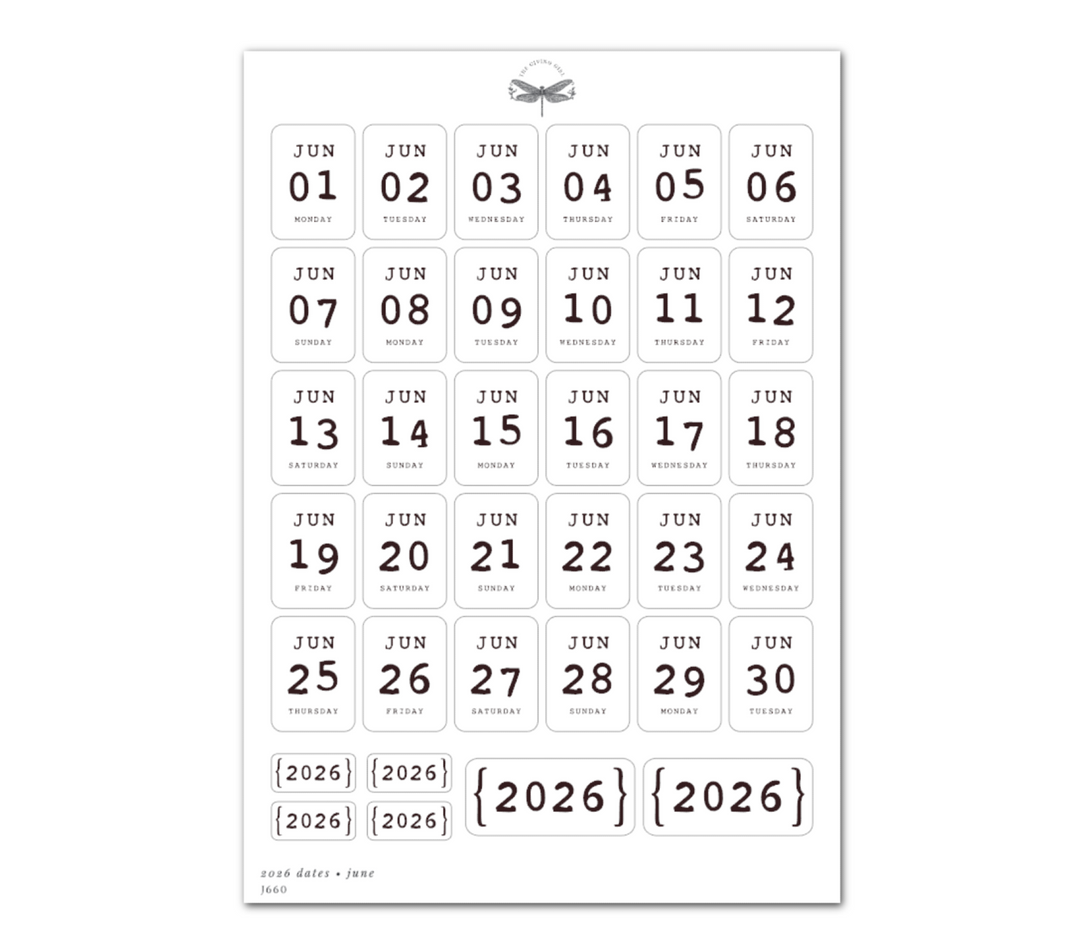 2026 Dates
