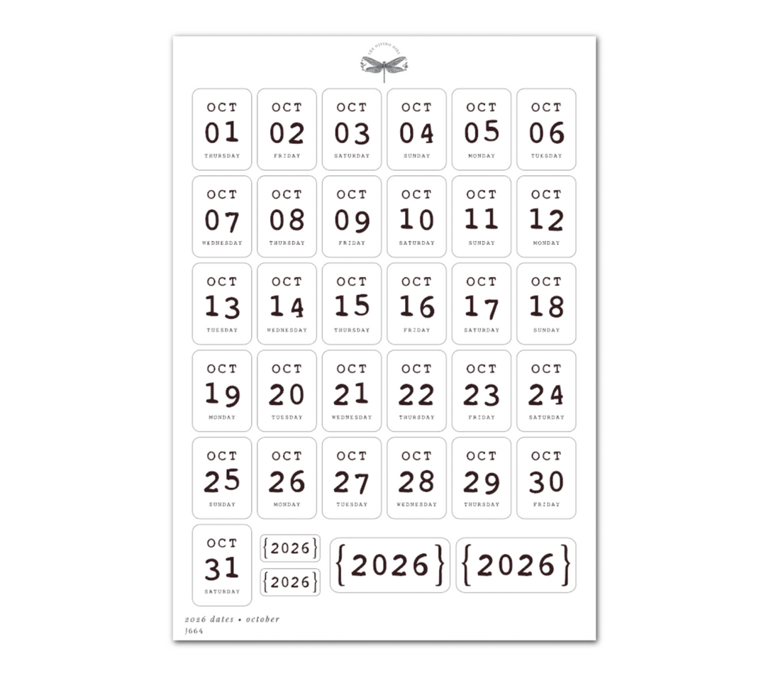 2026 Dates