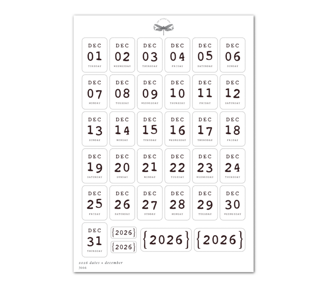 2026 Dates