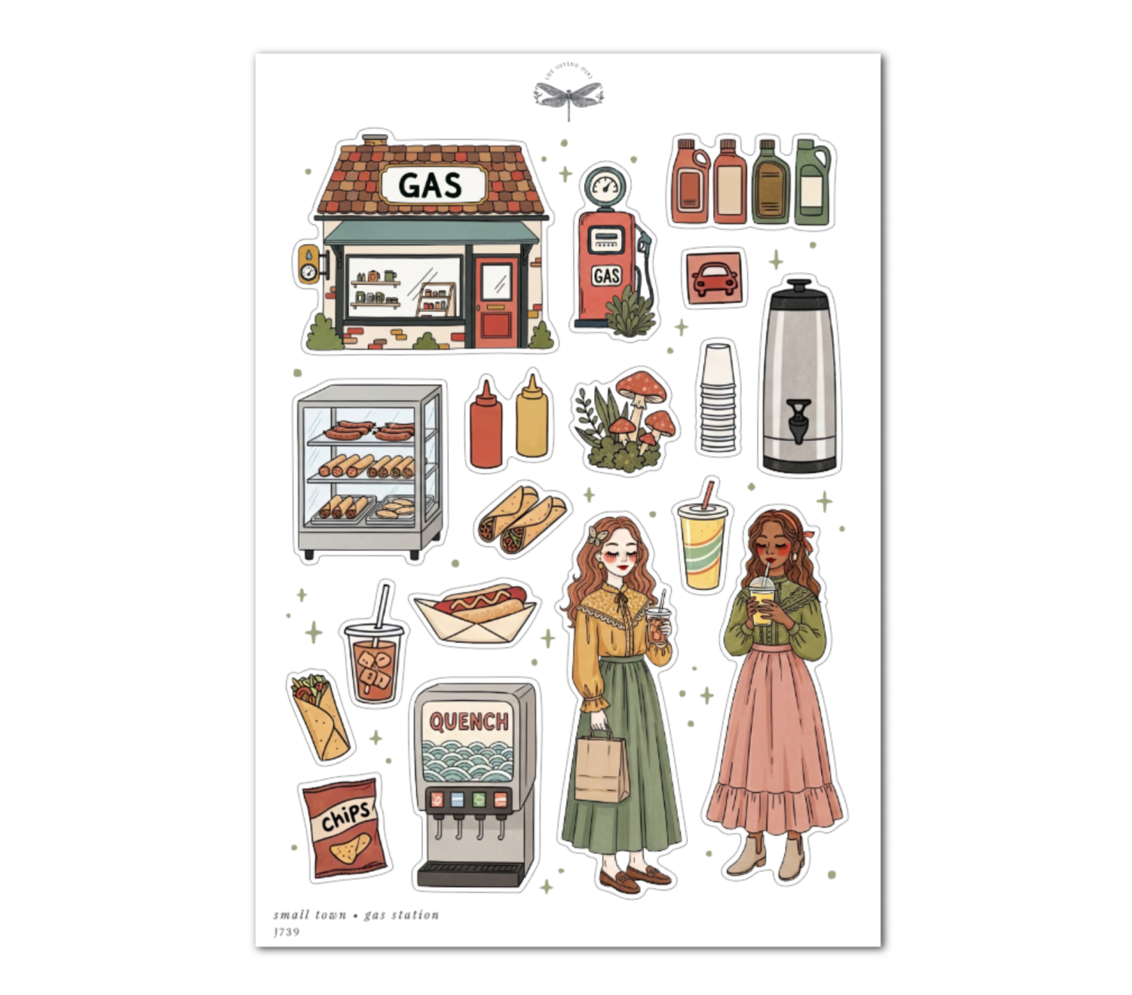 Small Town • Gas Station
