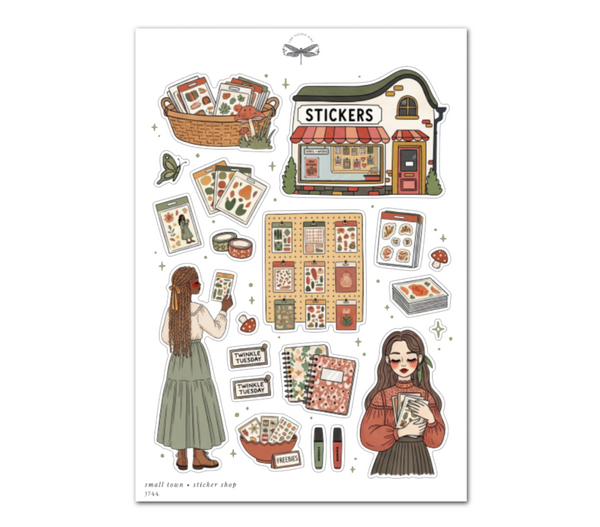 Small Town • Sticker Shop