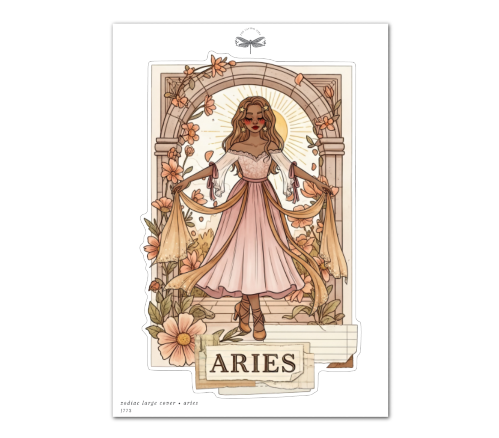Zodiac Large Cover • Aries