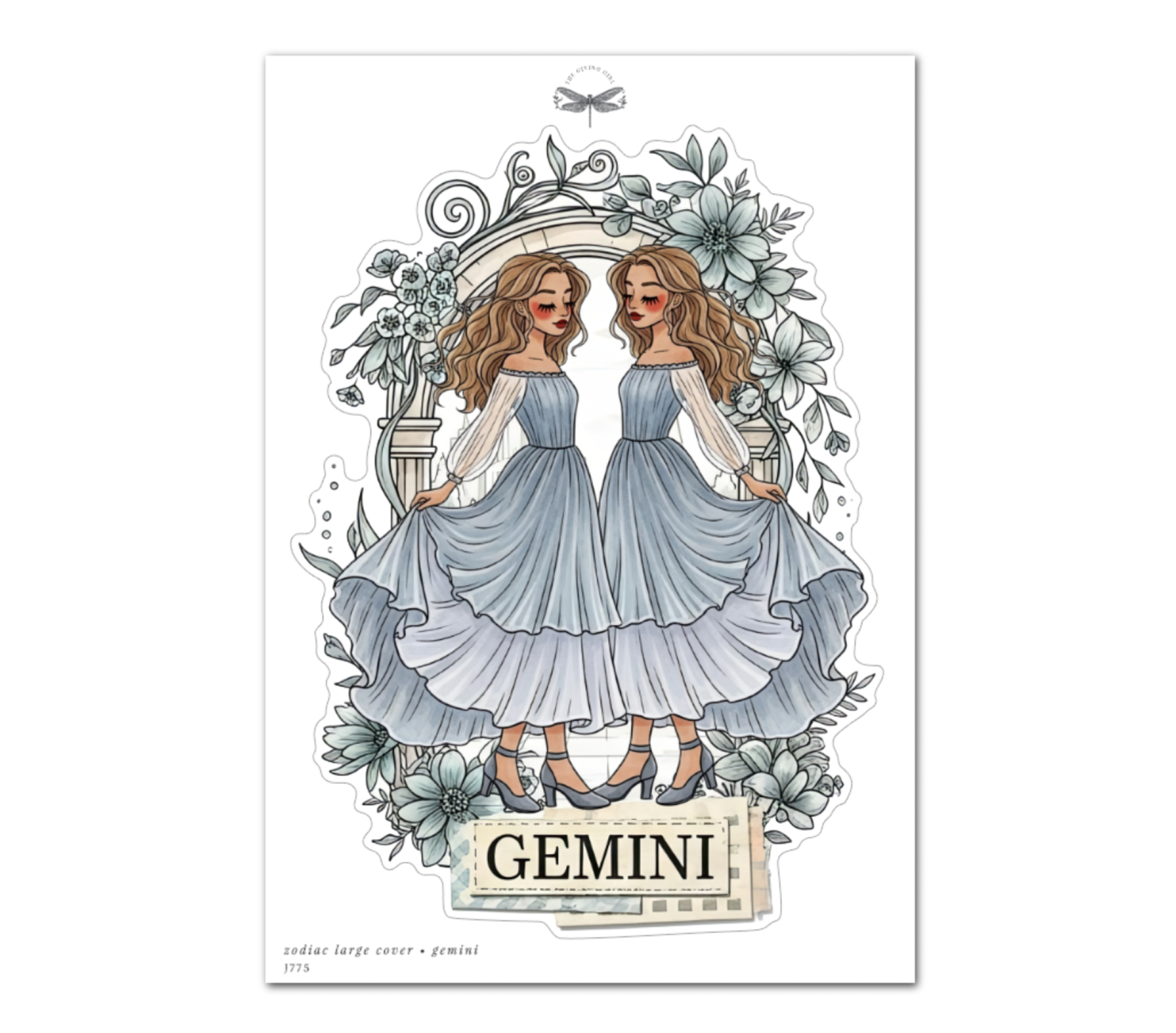 Zodiac Large Cover • Gemini