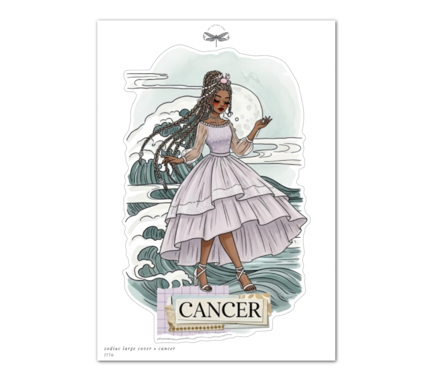 Zodiac Large Cover • Cancer