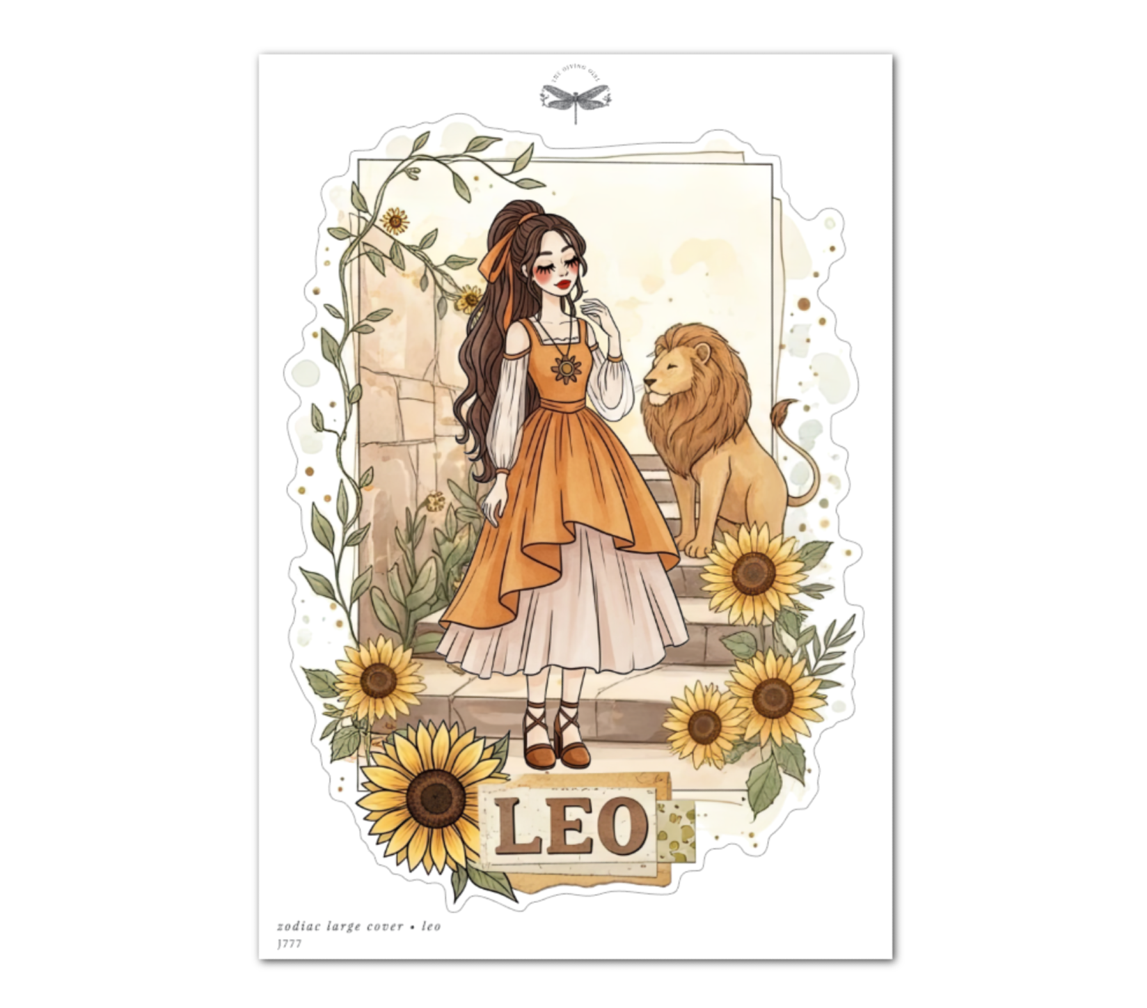 Zodiac Large Cover • Leo