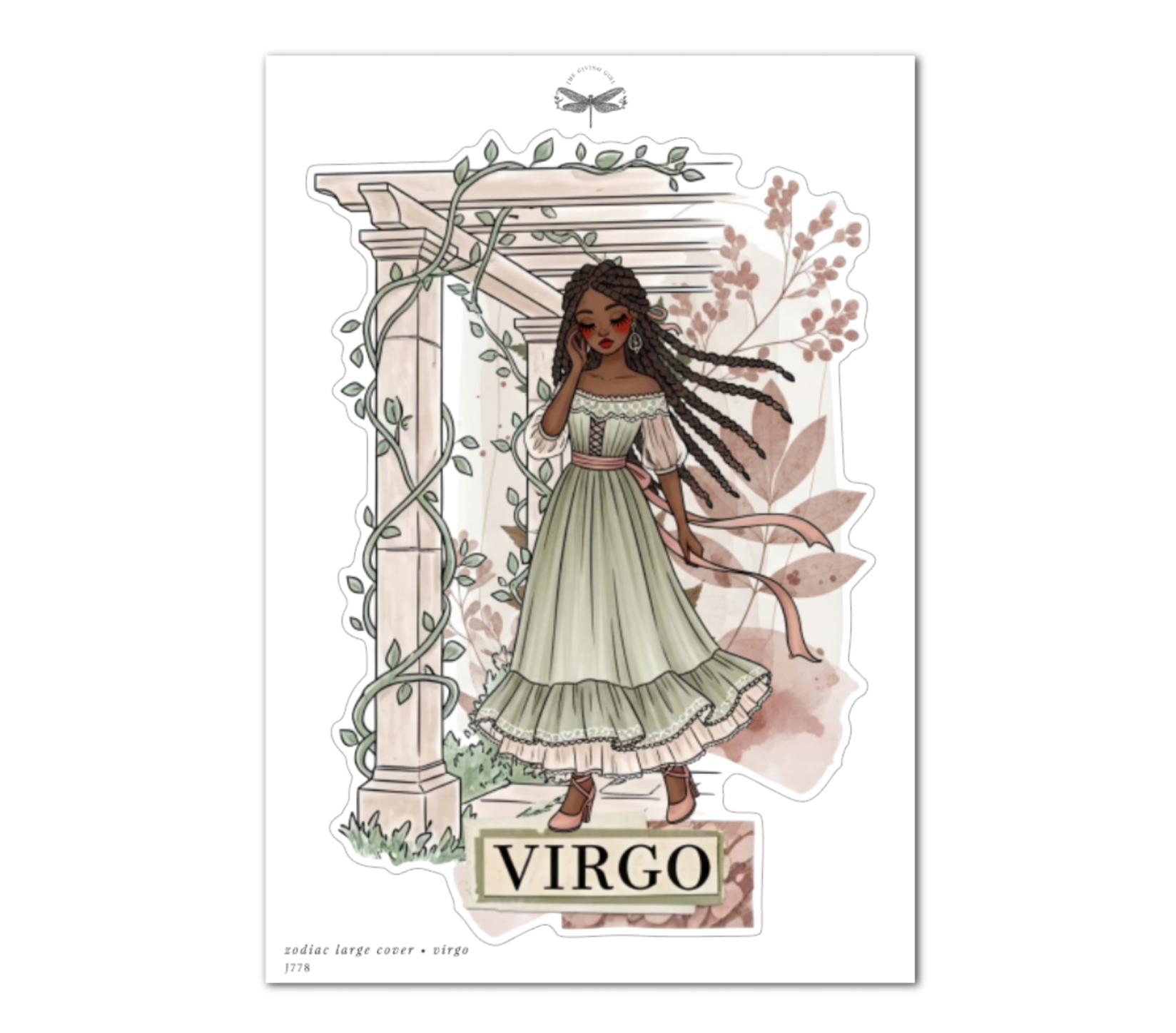 Zodiac Large Cover • Virgo