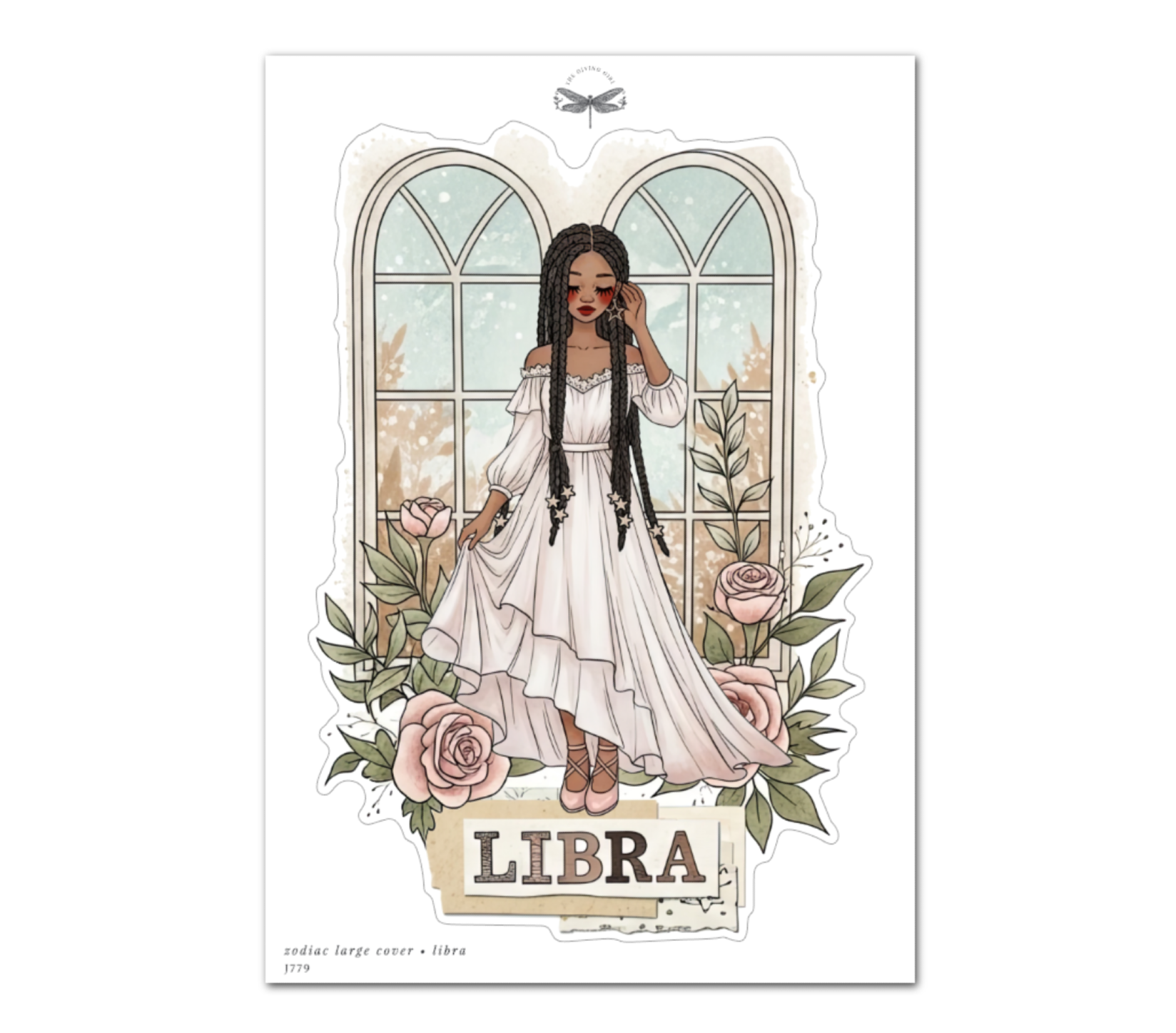 Zodiac Large Cover • Libra