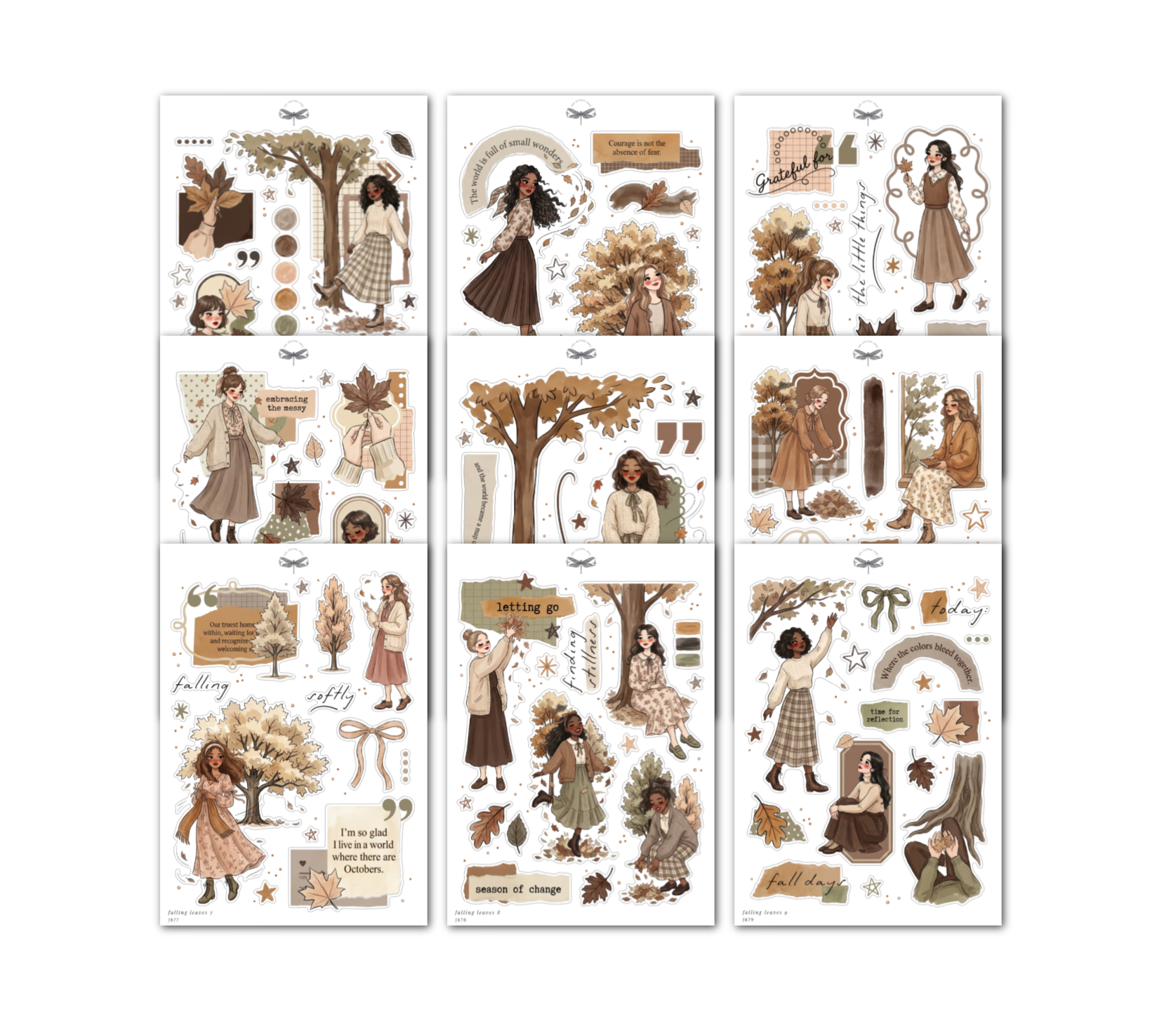 Falling Leaves - Bundle
