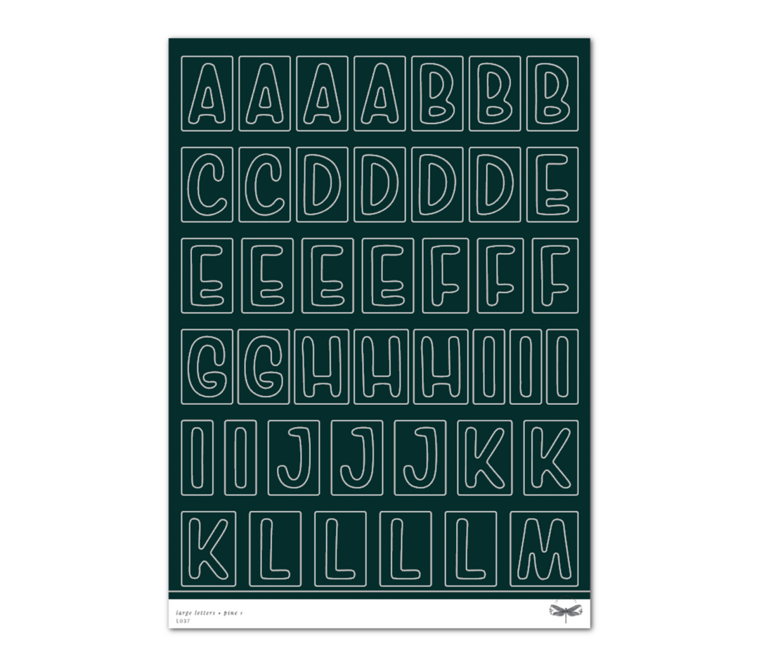 Large Letters • Pine