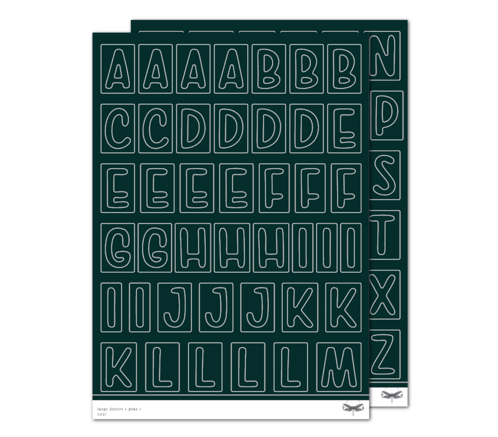 Large Letters • Pine