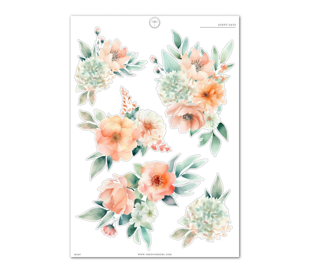 Sunny Days | Exclusive Art | Large Floral