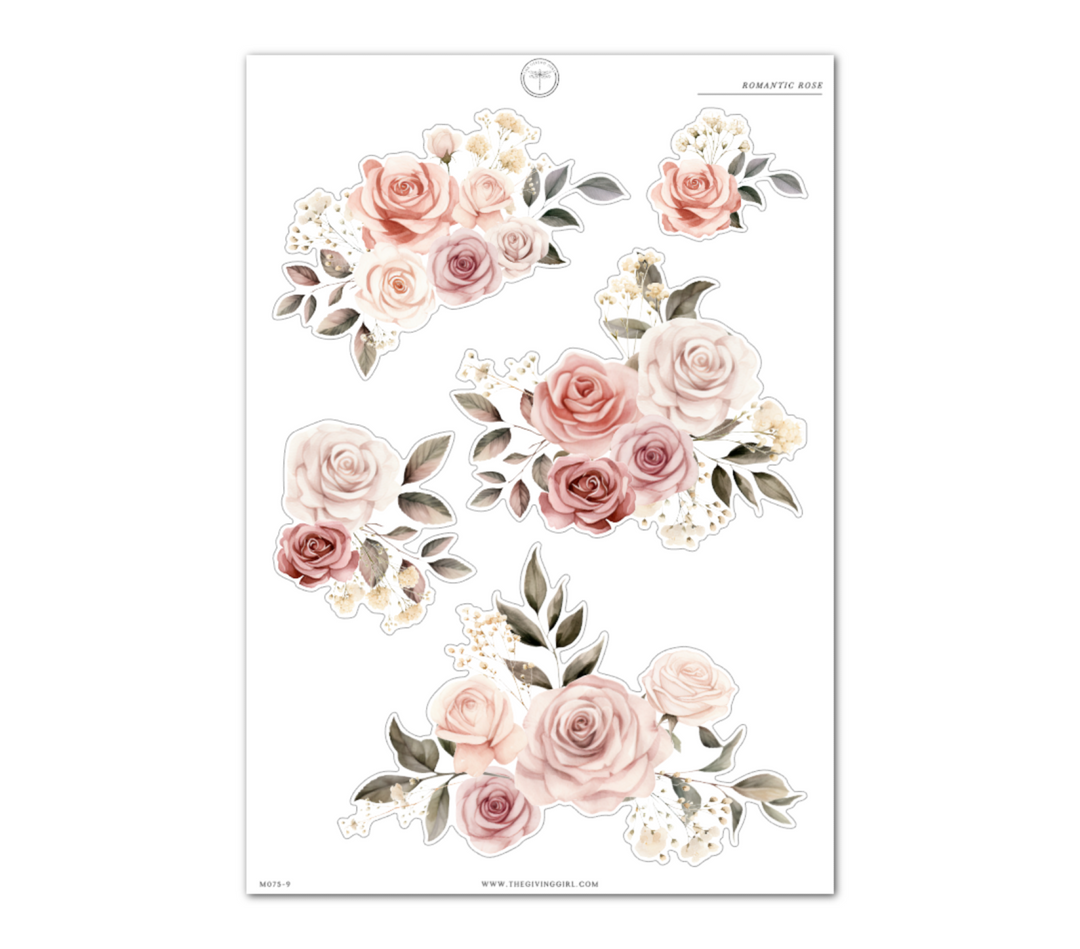 Romantic Rose | Large Florals II