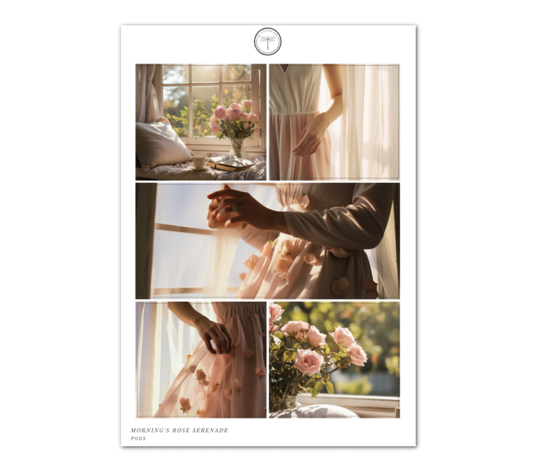 Morning's Rose Serenade - Photo Prints