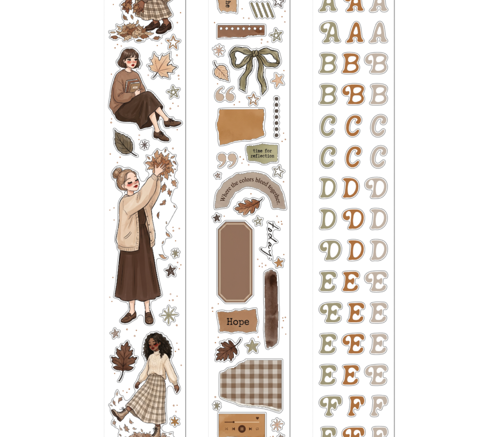Falling Leaves - PET Tape Bundle