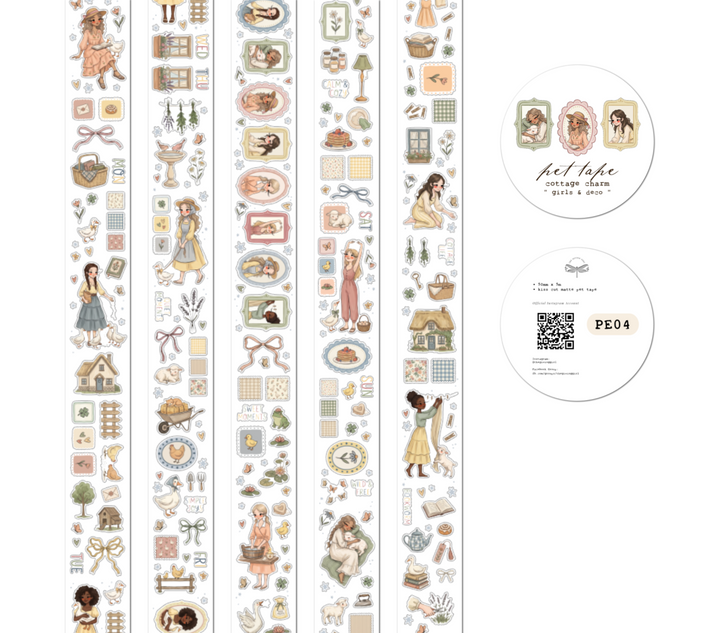 Cottage Charm - PET Tape Bundle