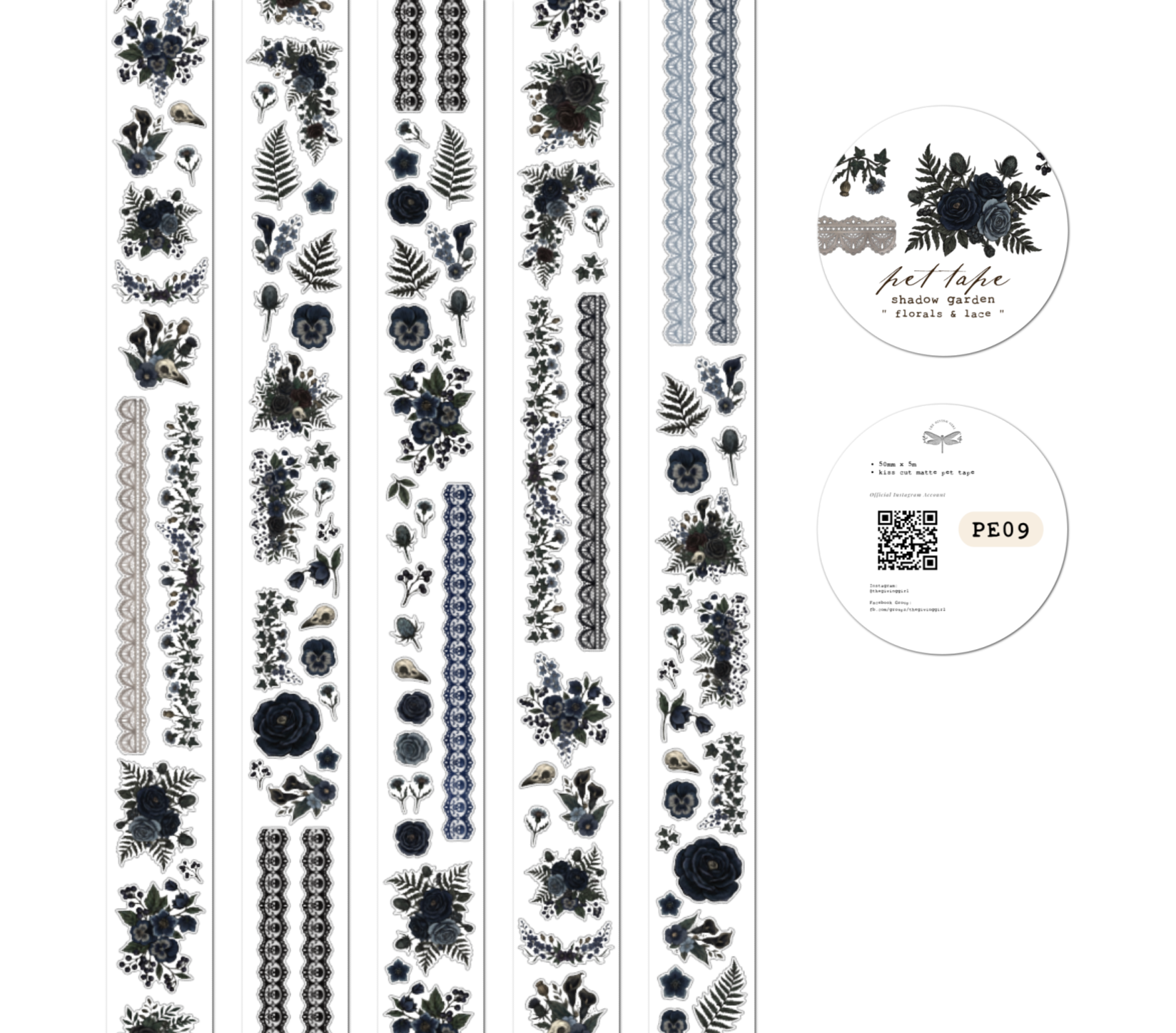 Shadow Garden - PET Tape Bundle
