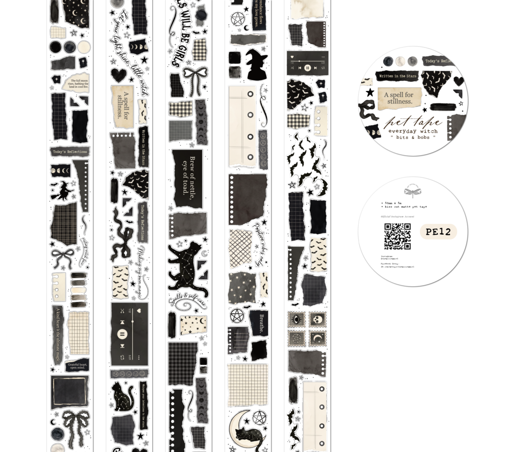 Everyday Witch - PET Tape Bundle
