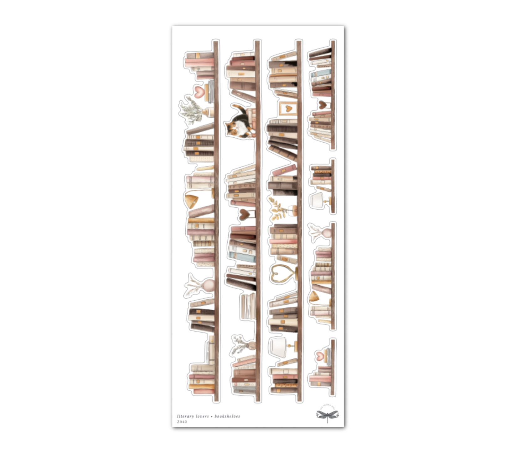 Literary Lovers • Bookshelves