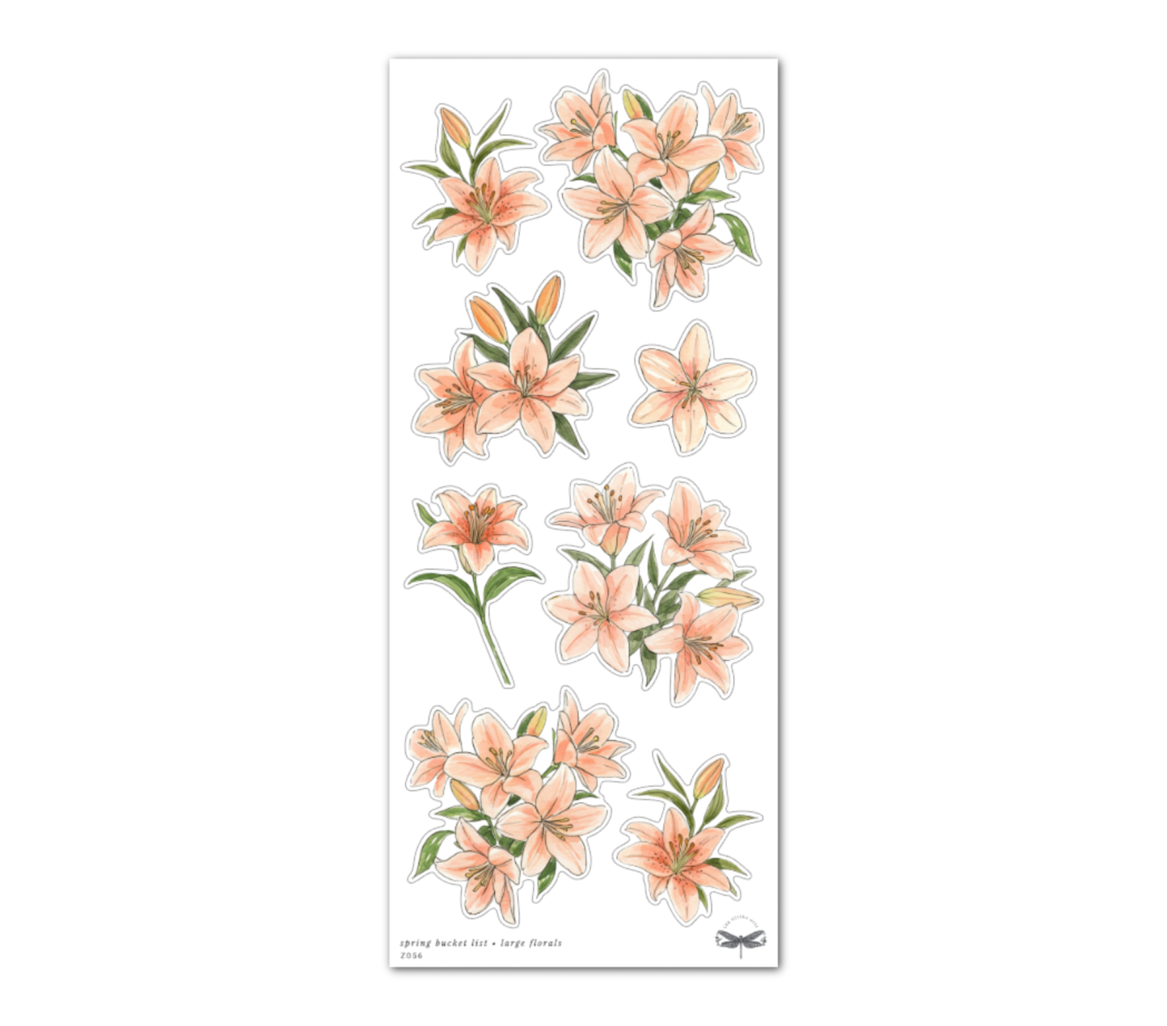 Spring Bucket List • Large Florals