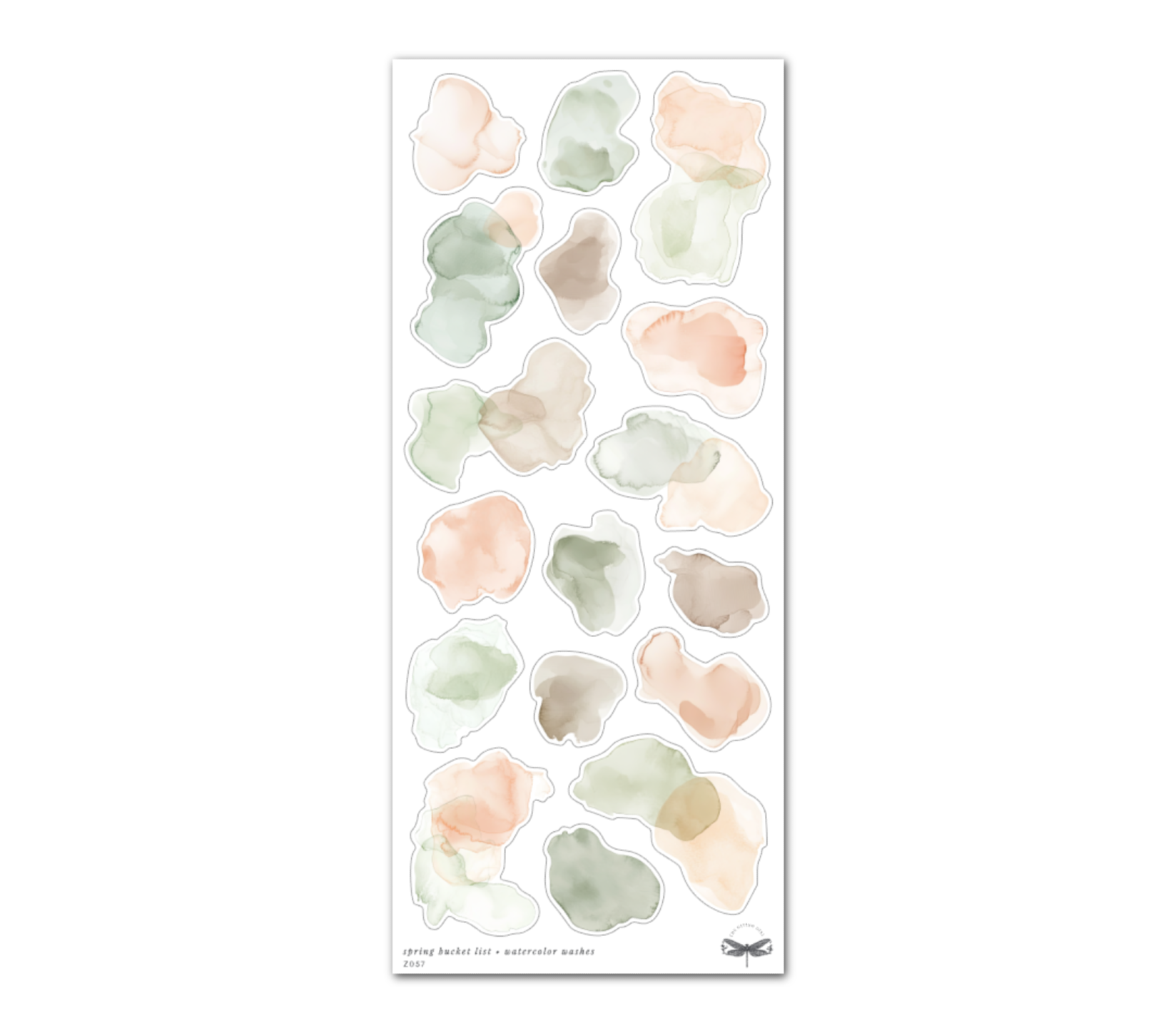 Spring Bucket List • Watercolor Washes