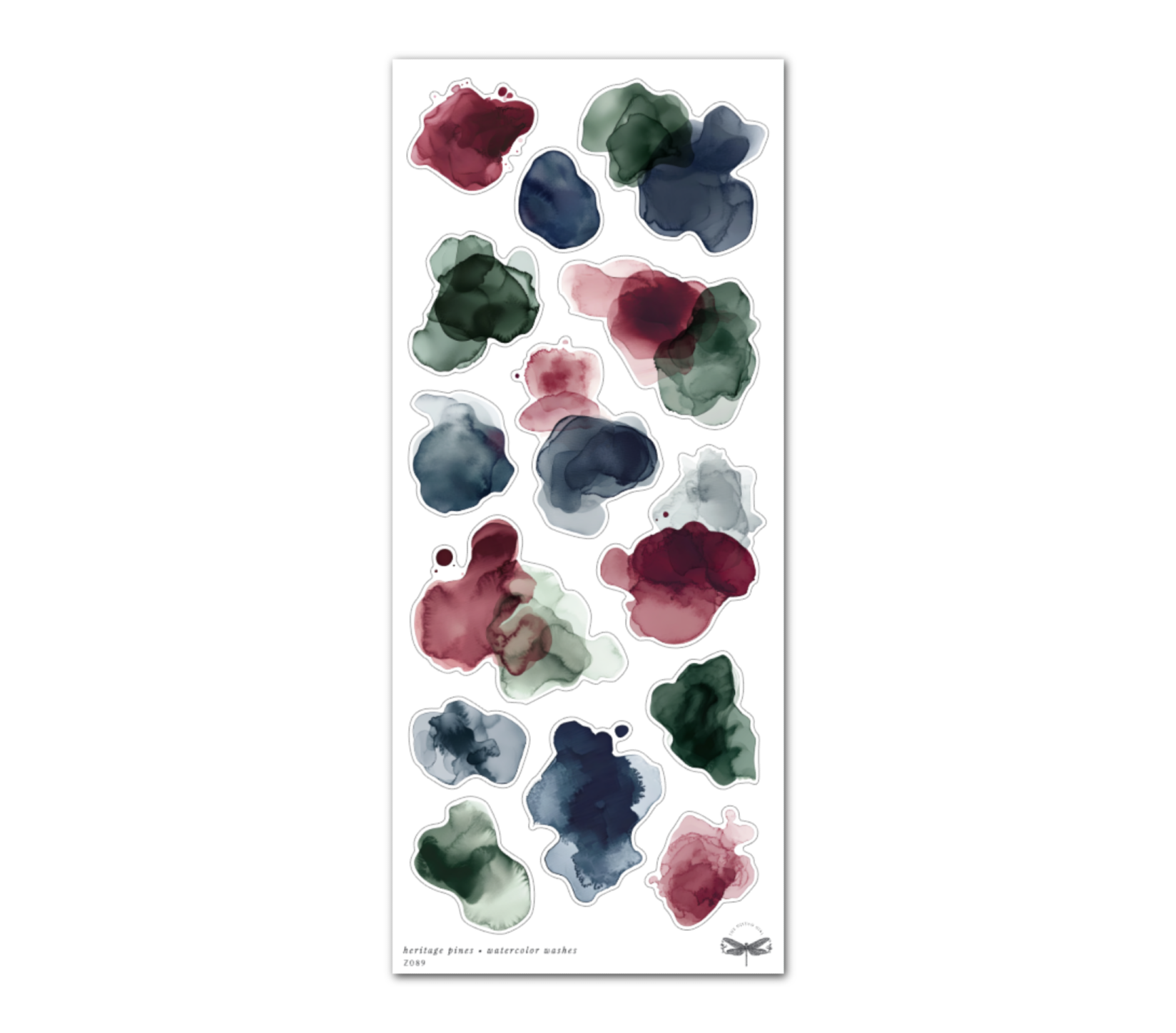 Heritage Pines • Watercolor Washes