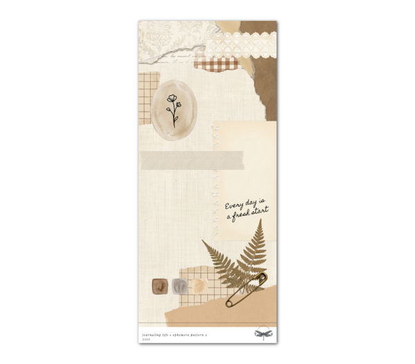 Journaling Life • Ephemera Pattern 2