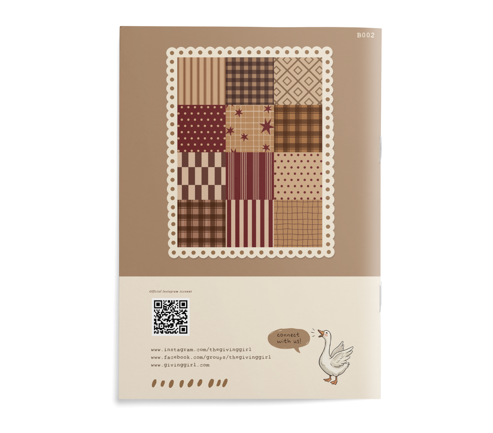 September Stories • Scrapbook Paper Booklet