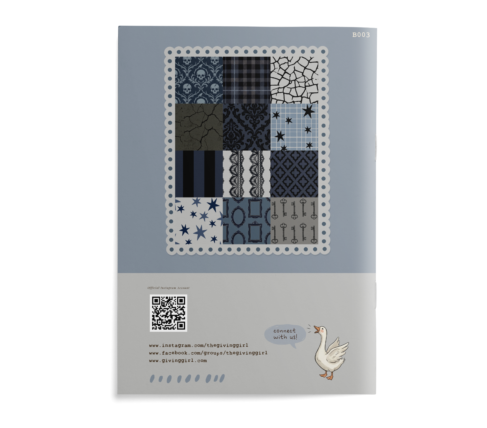 Shadow Garden • Scrapbook Paper Booklet