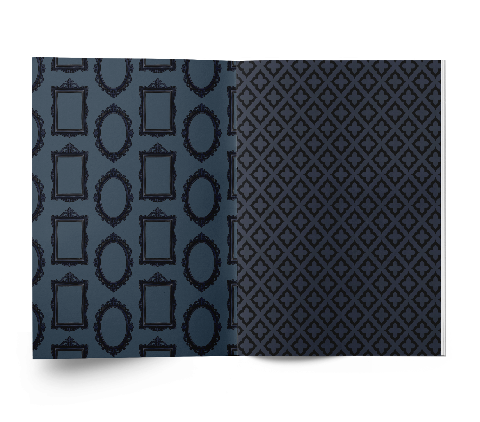 Shadow Garden • Scrapbook Paper Booklet