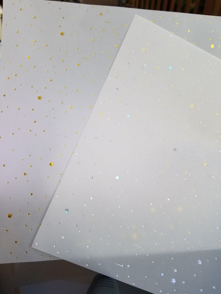 Shooting Star Dust: Vellum Paper